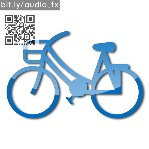 Езда на велосипеде по городу (2) - звук mp3 скачать