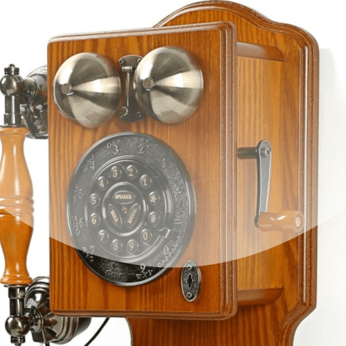 Звук старинного телефона (настенный) - mp3 файл скачать