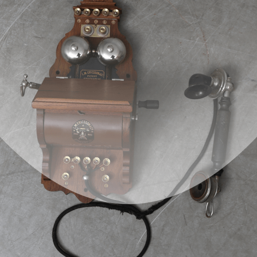 Антикварный настенный телефон 1908 года - звук mp3 скачать