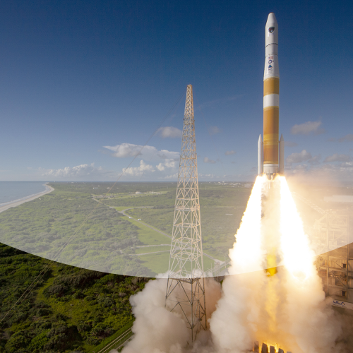 Взлёт ракеты Дельта-3 (Delta III), американский ракета-носитель - звук mp3 скачать